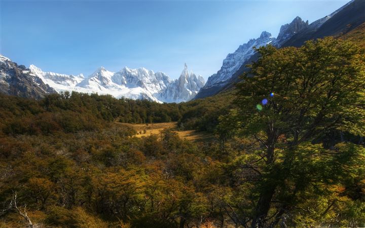 Andes Mountains Patagonia Argentina All Mac wallpaper