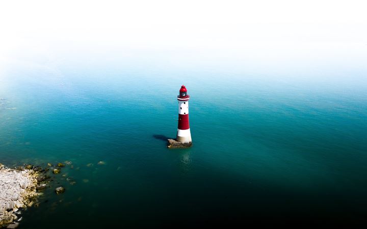 Beachy Head Lighthouse, E... All Mac wallpaper