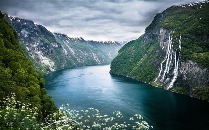 Beautiful Norwegian Landscape All Mac wallpaper