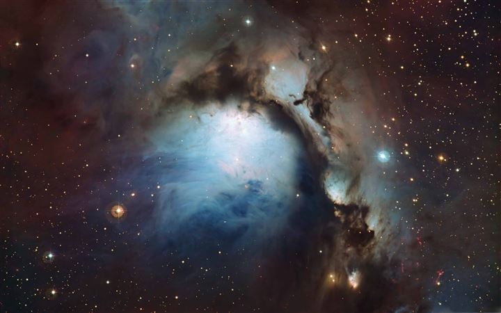 Blue Hole Nebula All Mac wallpaper