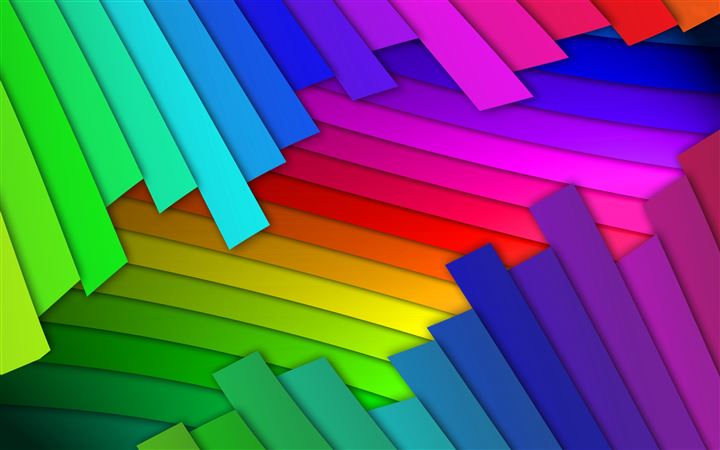 Colored lines abstract All Mac wallpaper