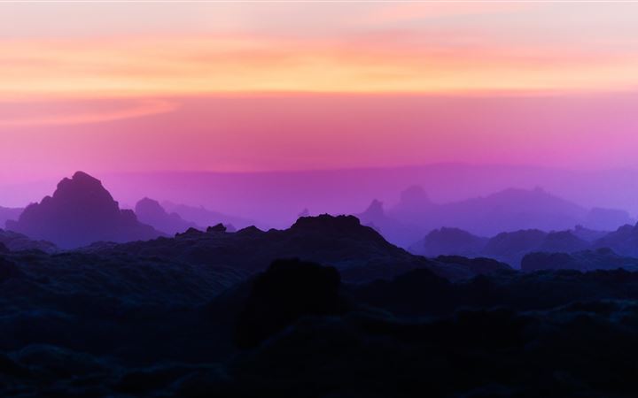 From sunset to sunrise in... MacBook Air wallpaper
