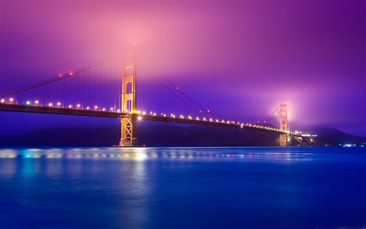 Golden Gate Fog MacBook Air wallpaper