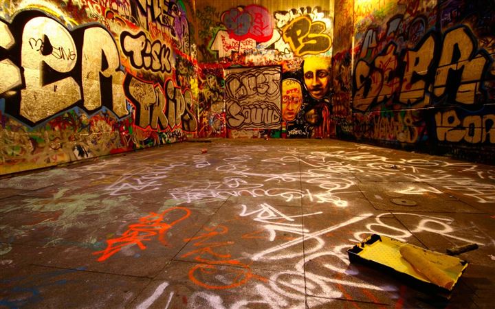 Graffiti room All Mac wallpaper