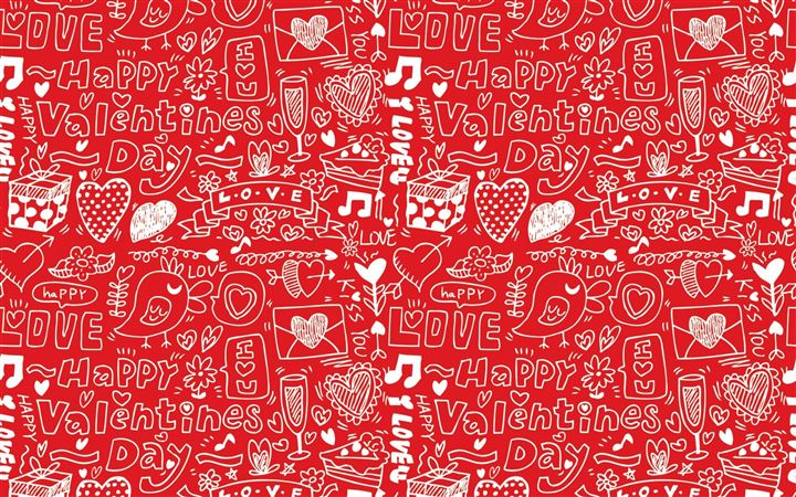 Happy Valentines All Mac wallpaper