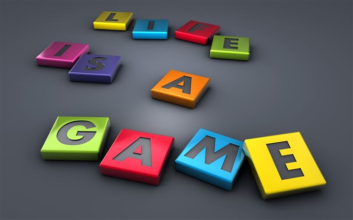 Life Is A Game All Mac wallpaper
