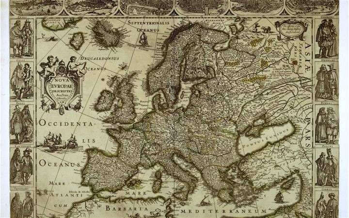 Map of Europe All Mac wallpaper