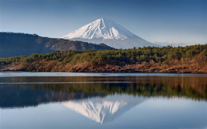 Mount Fuji Reflection All Mac wallpaper