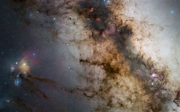 Part Of Milky Way Galaxy MacBook Air wallpaper