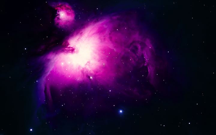 Purple Orion Nebula All Mac wallpaper