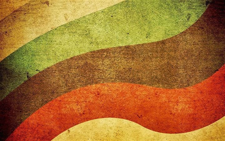 Sand Colorful Waves Retro All Mac wallpaper