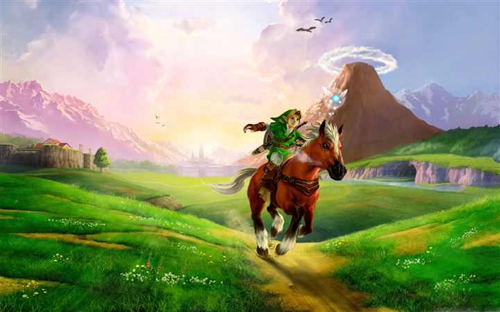 The Legend Of Zelda Ocarina All Mac wallpaper