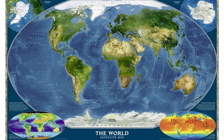 World map All Mac wallpaper