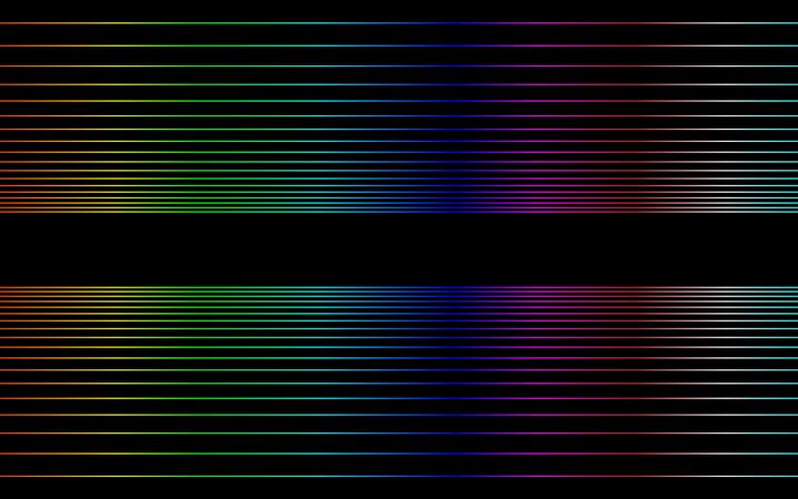 retro wave gradient lines 8k All Mac wallpaper