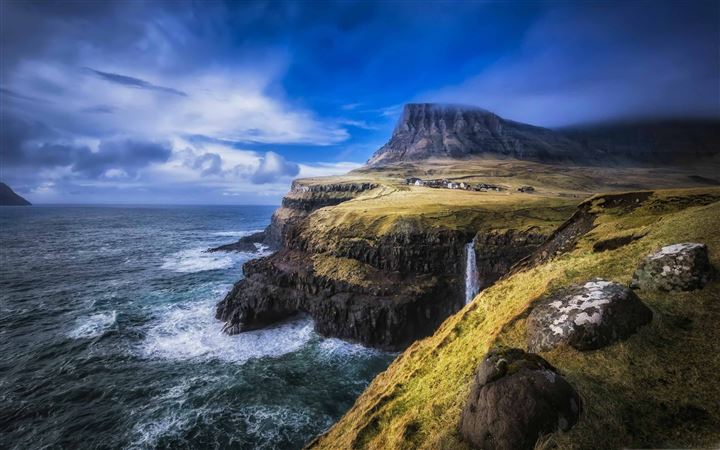 Faroe Islands North Atlantic MacBook Pro wallpaper