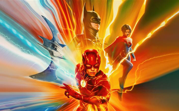 the flash movie 4dx poster MacBook Pro wallpaper