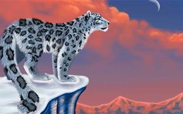Snow Leopard Drawing MacBook Pro wallpaper
