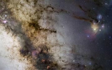 Milky Way Starscape MacBook Air wallpaper