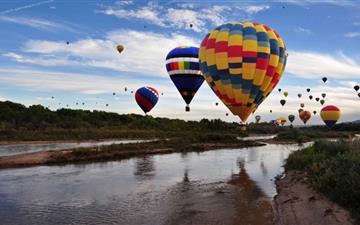 Balloons Over The Rio Grande All Mac wallpaper