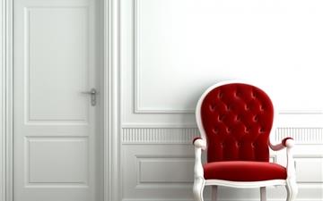 Red Chair All Mac wallpaper