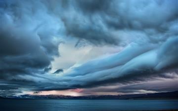 Stormy Clouds All Mac wallpaper