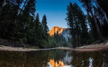 Half Dome Yosemite National Park All Mac wallpaper