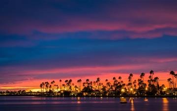 San Diego Sunset All Mac wallpaper