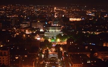 Armenia Yerevan At Night All Mac wallpaper