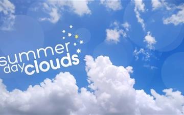 Summer Day Clouds All Mac wallpaper