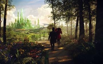 Oz The Great And Powerful Emerald City MacBook Pro wallpaper