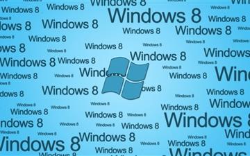 Windows 8 Blue All Mac wallpaper