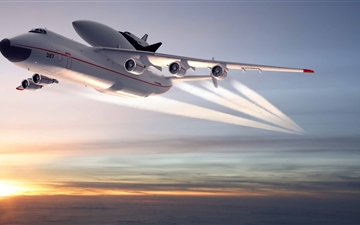 Space Shuttle Aerial Launch MacBook Air wallpaper