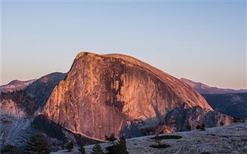 Half Dome in Yosemite Nat... iMac wallpaper