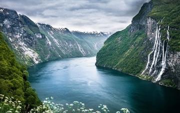 Beautiful Norwegian Landscape All Mac wallpaper