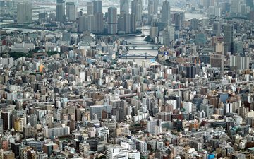 Tokyo panorama All Mac wallpaper