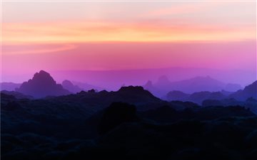From sunset to sunrise in... MacBook Air wallpaper