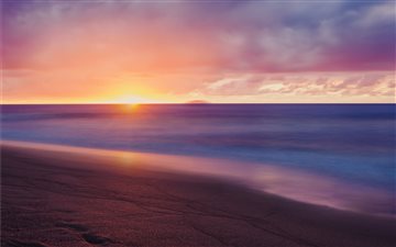 Colorful sunset MacBook Pro wallpaper