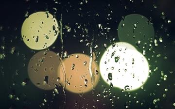 Raindrops On Glass All Mac wallpaper