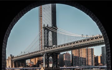 Manhattan Bridge, New Yor... All Mac wallpaper