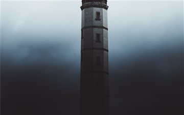 Lighthouse in Shadow. MacBook Pro wallpaper
