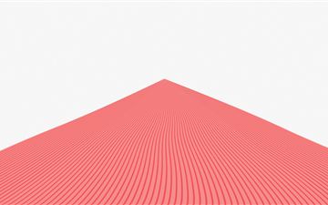 triangle pyramid red lines 8k All Mac wallpaper