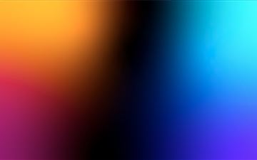 blur of 3 colors iMac wallpaper