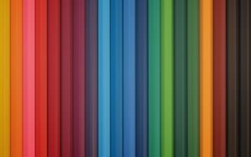Rainbow MacBook Air wallpaper