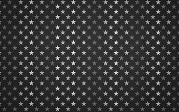 Stars Pattern Black And White MacBook Air wallpaper