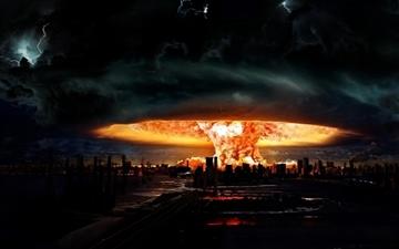 Nuclear Explosion Of Darkness All Mac wallpaper