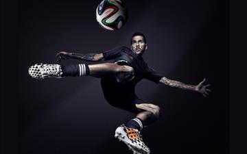 Dani Alves Brazil Adidas 2014 Fifa World Cup MacBook Air wallpaper
