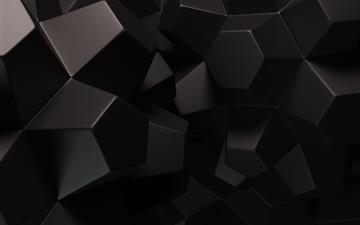 Geometric Shapes 3D All Mac wallpaper