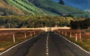 Road In New Zealand All Mac wallpaper