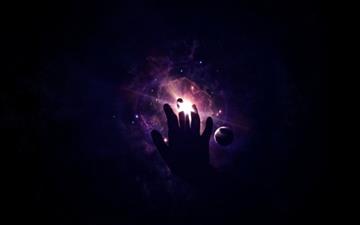 Touch the universe All Mac wallpaper