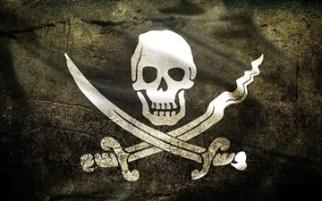 Pirate Flag All Mac wallpaper
